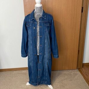 Longline Denim Jacket